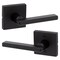 Kwikset Kwikset Halifax Matte Black Passage Lever Right or Left Handed 97200-906 - alternate 4